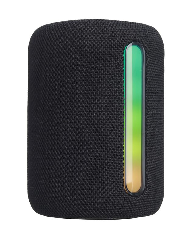 KM Technology JL-938 Extreme LED Wireless Bluetooth Speaker with RGB Lighting, USB Port, TF Card Support, and FM Radio for Kids and Adults, Blue