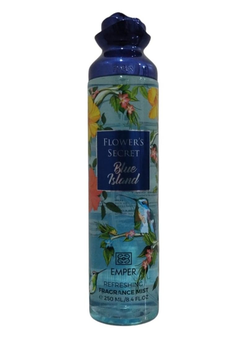 Flower's Secret Blue Island Refreshing Fragrance Mist For Women - 250 ML