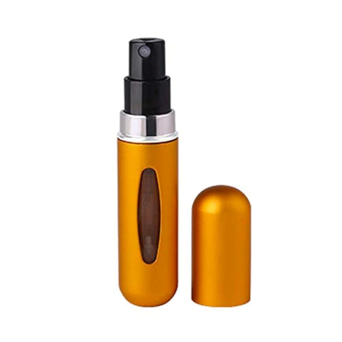 Portable 5ml Mini Empty Refillable Perfume Atomizer Bottle Travel Scent Pump Spray Case, 2724699674608