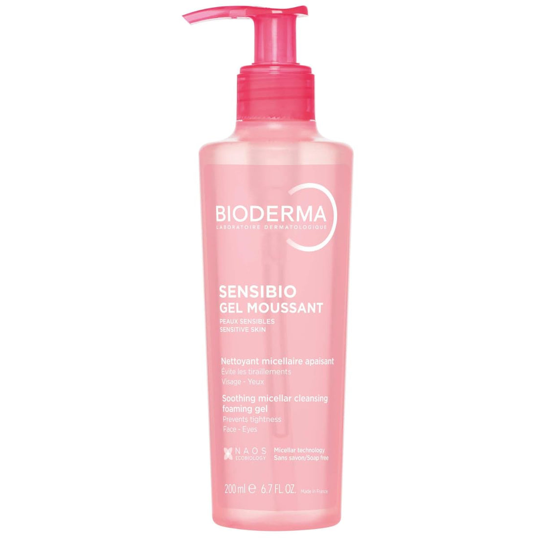Bioderma Sensibio Gel Moussant -Pump - 200Ml