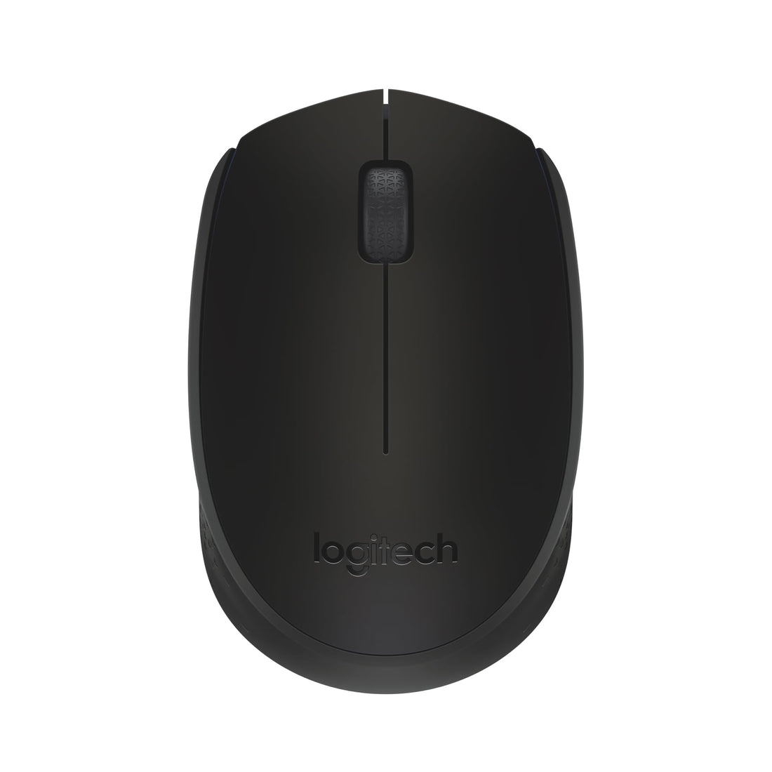 Logitech M170 Wireless Mouse for PC, Mac, Laptop, 2.4 GHz with USB Mini Receiver, Optical Tracking, 12-Months Battery Life, Ambidextrous - Black