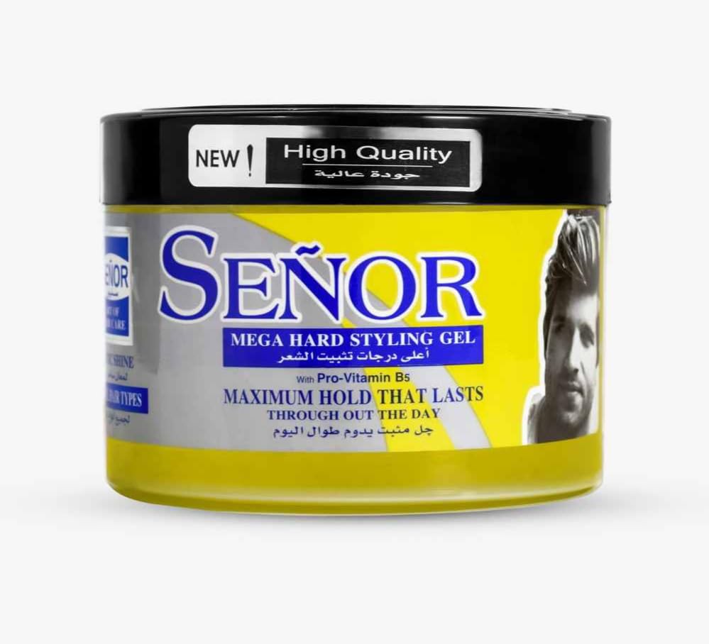 Senior All Day Hold Gel Yellow 250g