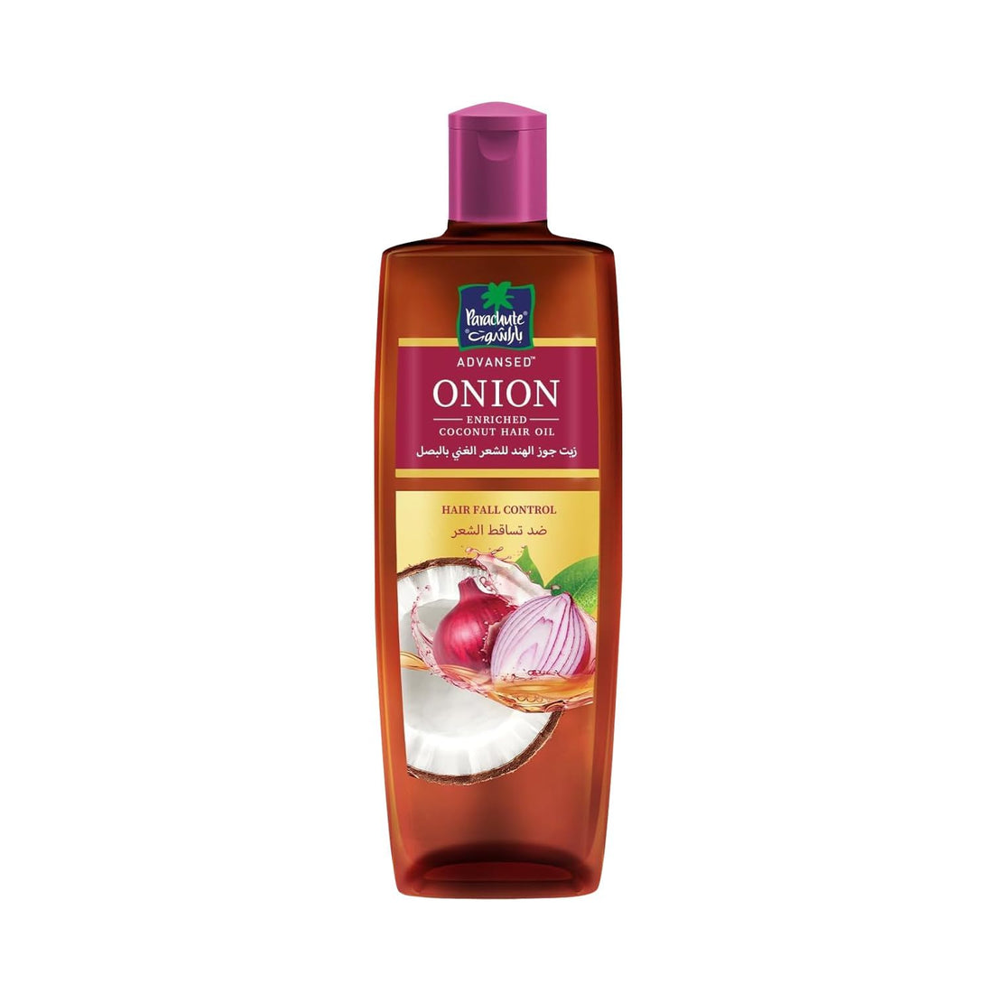 Onion Oil For Hair Growth, By Parachute Advansed, Blend Of Onion & Coconut Oil, Controls Hairfall & Promotes Hair Growth, 300Ml, Red