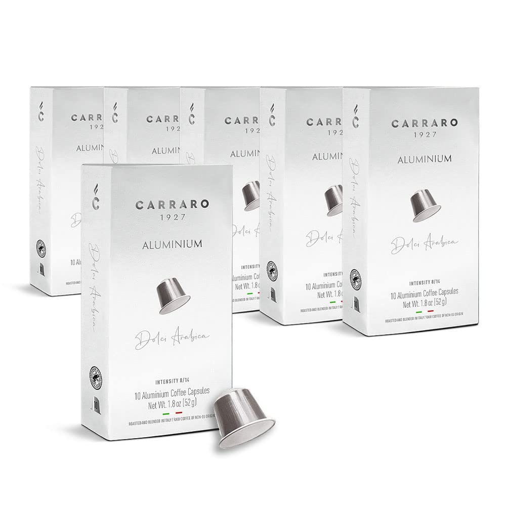 C CARRARO 1927 DOLCI ARABICA 10 ALUMINIUM CAPSULES