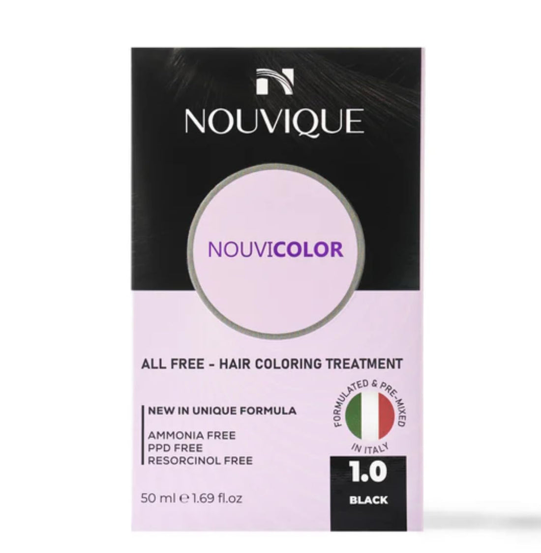 Nouvicolor hair coloring hair treatment 01