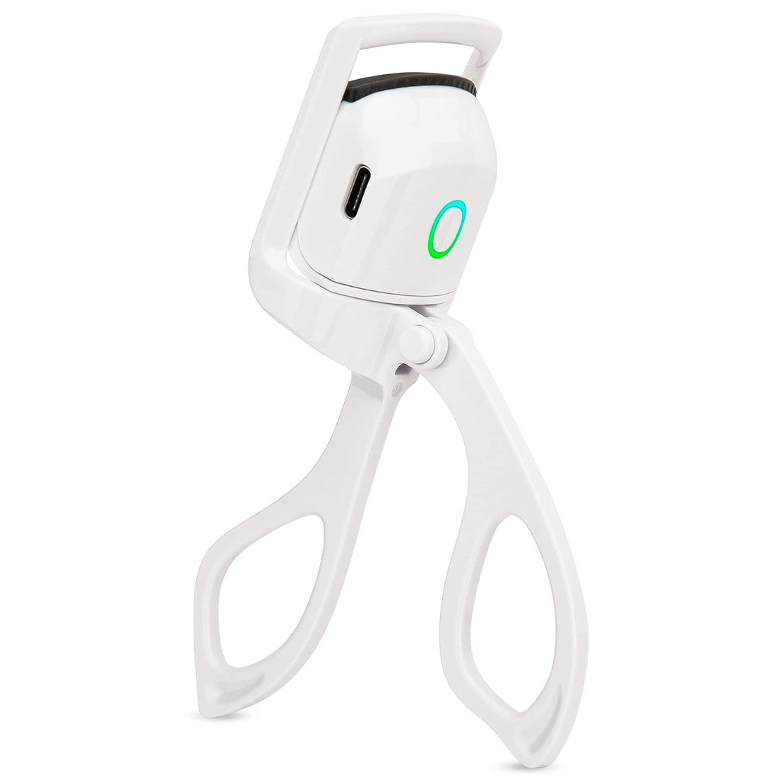 Heated Eyelash Curler – Rechargeable Electric Eyelash Curler – Long-Lasting Heated Lash Curler for Natural Lashes – Handheld Eyelash Heated Curler with Quick Pre-Heat