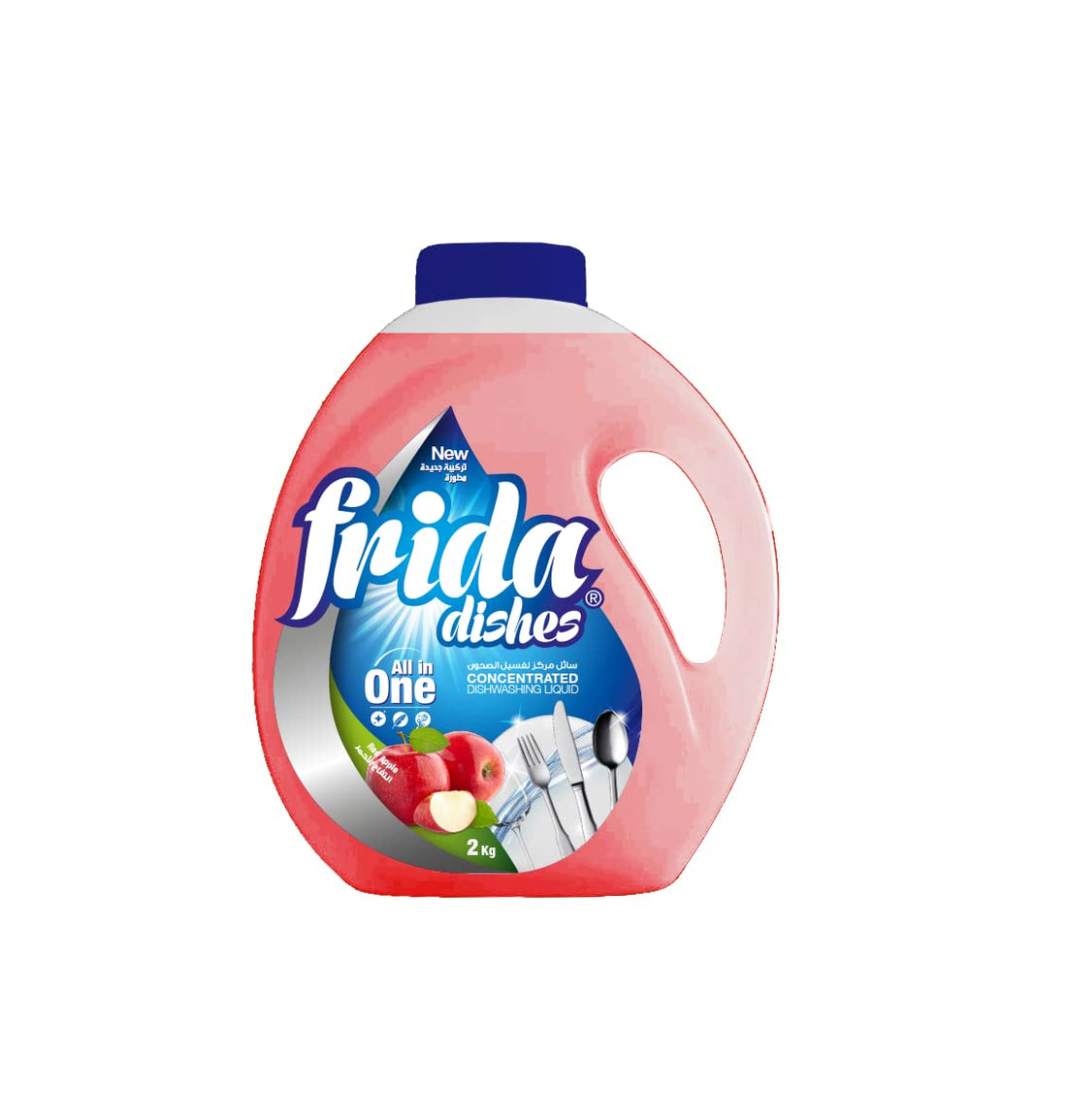 Frida Dishwashing Liquid Red Apple- 2 kg