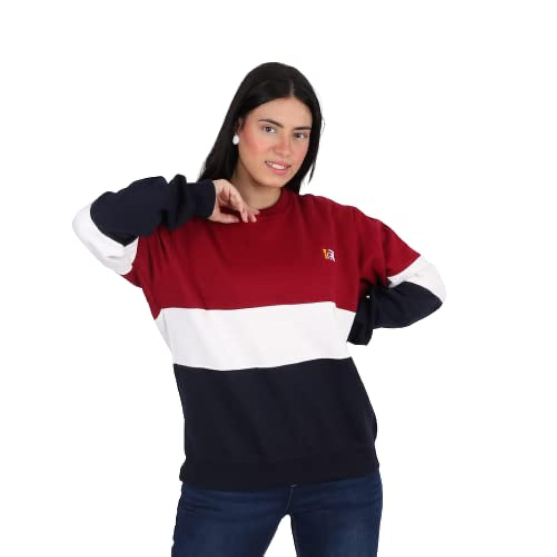 Round Cotton Sweatshirt multicolor - unisex