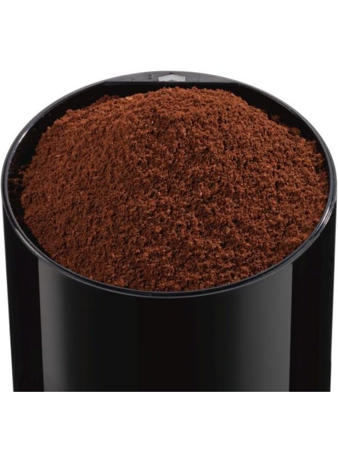 Mienta Coffee and Spice Grinder - 150 Watts - Stainless Steel Blades - Cable Storage - Non-Slip Rubber Base