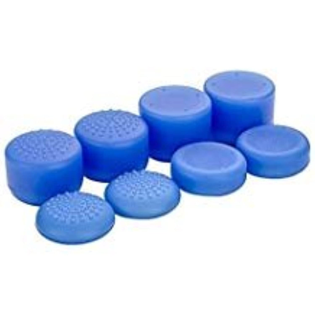 Ambertown Pack of 8 pcs Analog Controller Gamepad Raised Antislip Thumb Stick Grips Thumbsticks Joystick Cap Cover for PS5, PS4, PS3, Switch Pro, Xbox one, Xbox 360, Wii U, PS2 Controller (Blue)