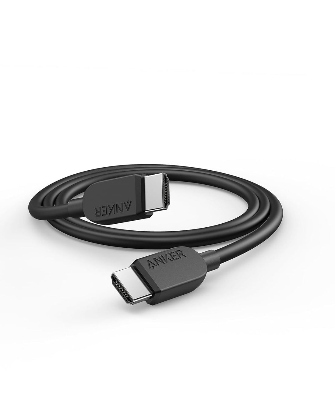 Anker Cable 8K,60Hz, 6ft Ultra HD 4K,120Hz HDMI to HDMI Cord, 48 Gbps Ultra High-Speed Durable Cable with HDMI 2.1 and HDR, Compatible with Playstation 5, Xbox, Samsung TVs, Black, 18 Months Warranty