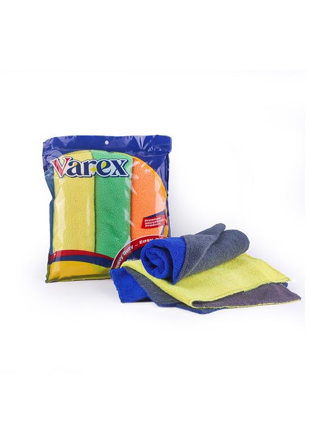 Varex Soft Microfiber Towel 3 Piece