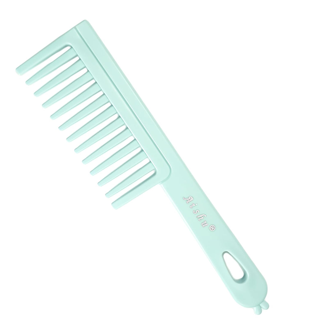 Large Comb - Wide Tooth Comb, For Thick, Curly & Long Hair, Exquisite Hair Care Tool, For Men & Women, Detangling & Styling Tool (Mint Green)