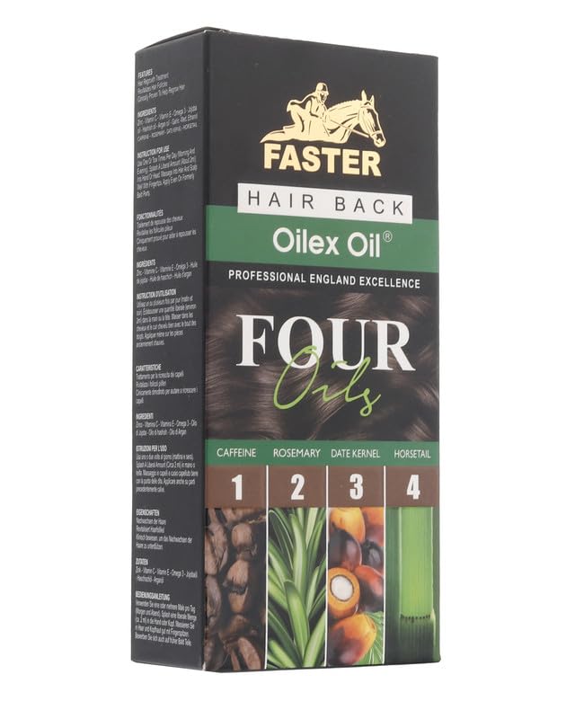 Faster Hair Back With Extracts Four Oil 2 Pieces - 100ml