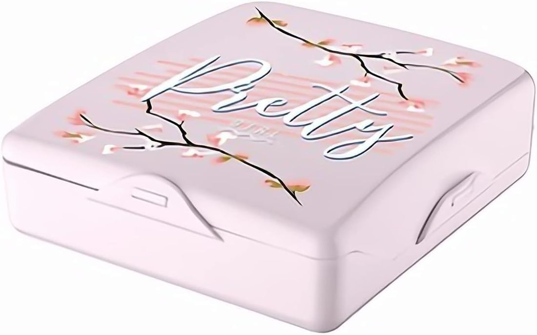 My Towel Tee - Floral Stylish and Practical Sanitary Pad Case for Our Girls.Stylish and Doesn't Take Up Space in Your Bag, Perfect for School, Transportation, Any Mac - Generic