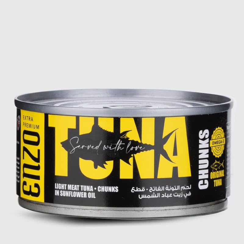 ENZO Light Meat Tuna Chunks 170g Easy Open