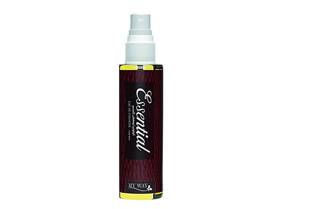 MAY WAY EAU DE COLOGNE EAU DE COLOGNE BODY PERFUME AFTER SHOWER AND AFTER SHAVE SPRAY FOR MEN 115ML (ESSENTIAL)