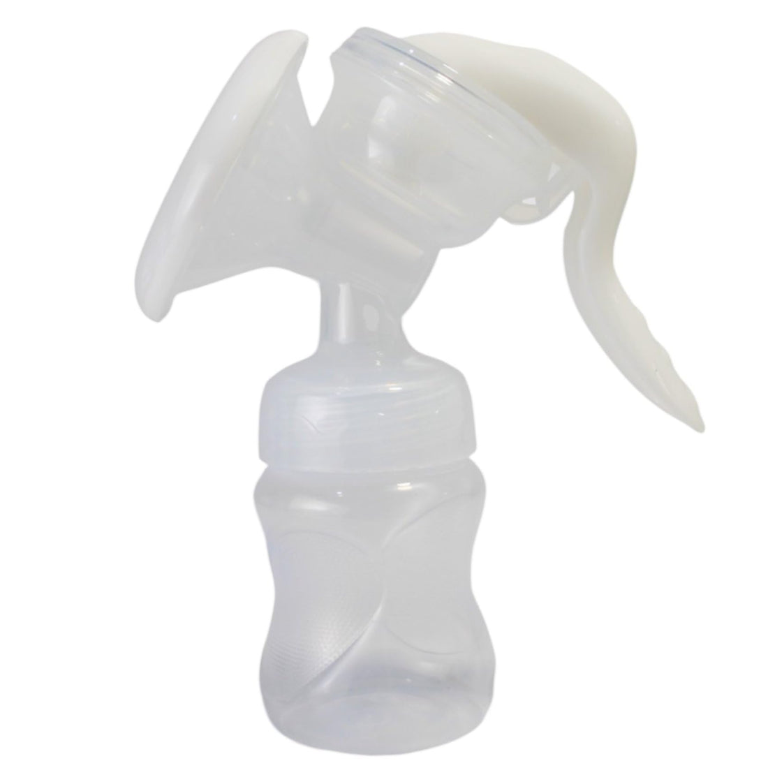 Candy Baby Adjustable Advanced Manual Breast Pump BPA Free For Unisex-Clear&White