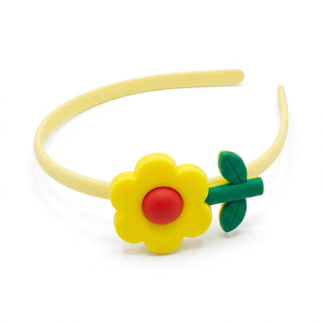 Catch Up Bloom Pop Flower Headband for Women and Girls, Cute Floral Fashion Hair Hoop, Comfortable Non Slip Floral Hair Accessory for Daily Wear, Parties and Special Occasions