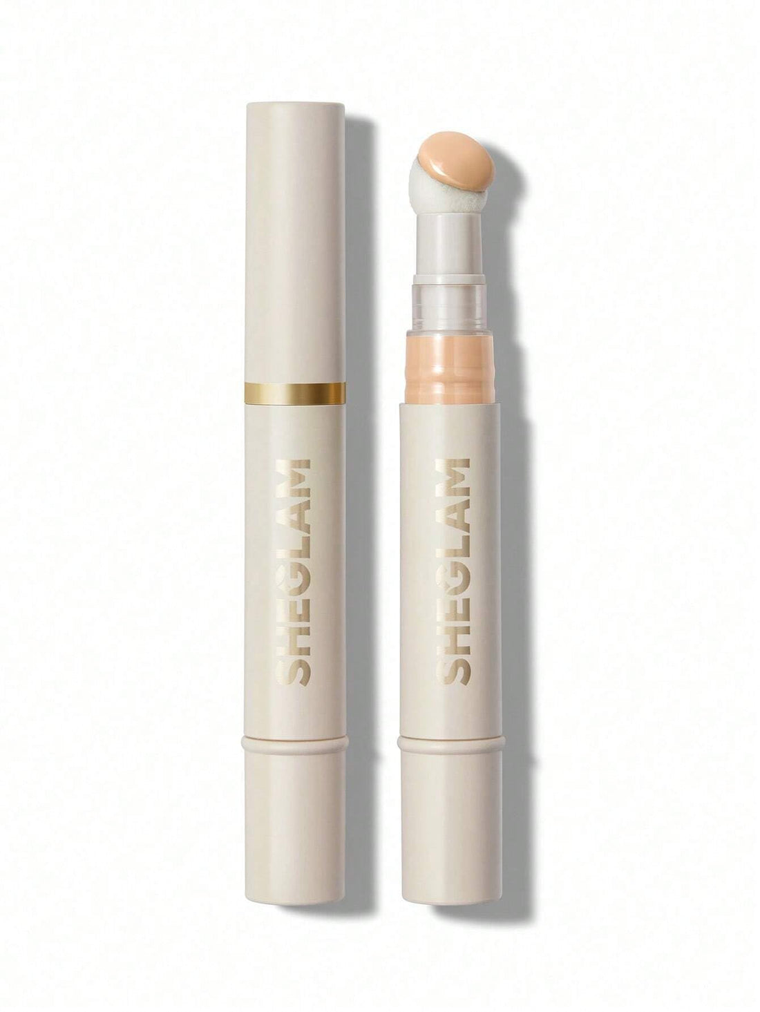 SHEGLAM Complexion Boost Concealer - With Sponge-head Applicator - High-coverage Formula (Fair)