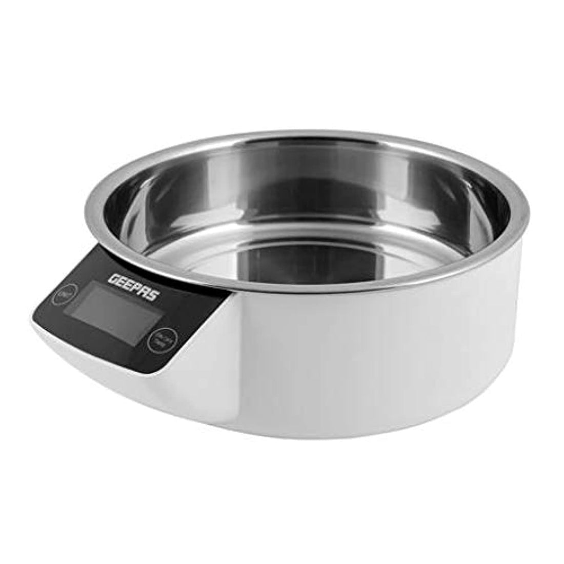 Geepas Digital Kitchen Scale - Kitchen Food Scale Lcd Screen with Backlight and Multifunction Weight Scale with Removable Stainless Steel Bowl, 11 lb/5kg | 2 Years Warranty