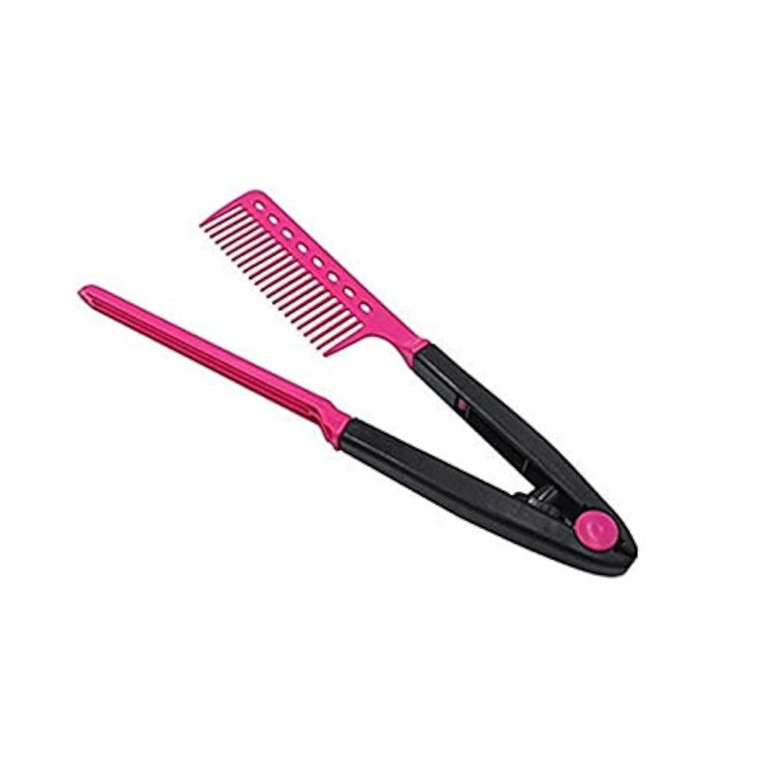 V-Shaped Straightener Hair Styling Comb Hair Straightener DIY Salon At Home