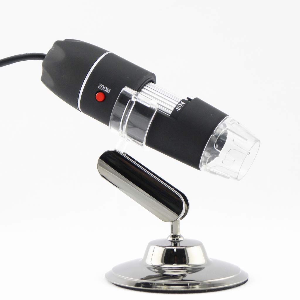 Artek Mini 8 LED Light USB Digital Microscope Endoscope with 800X Zoom and Stand Holder – Portable Magnifier Camera for Detailed Inspection and Macro Photography