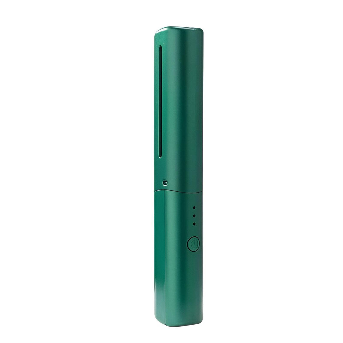 Portable hair straightener-built-in rechargeable wireless hair straightener brush with USB charging, temperature settings, flat iron comb for effortless styling (green)