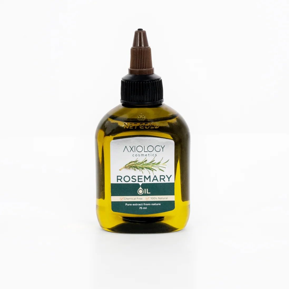 Axiology Rosemary Oil, 100% Natural, Chemical Free, Pure Extract, 75 ml