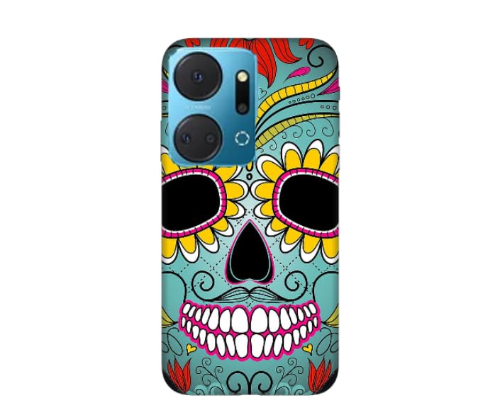 New design number 10017 Silicone Printed mobile case compatible with Honor X7a