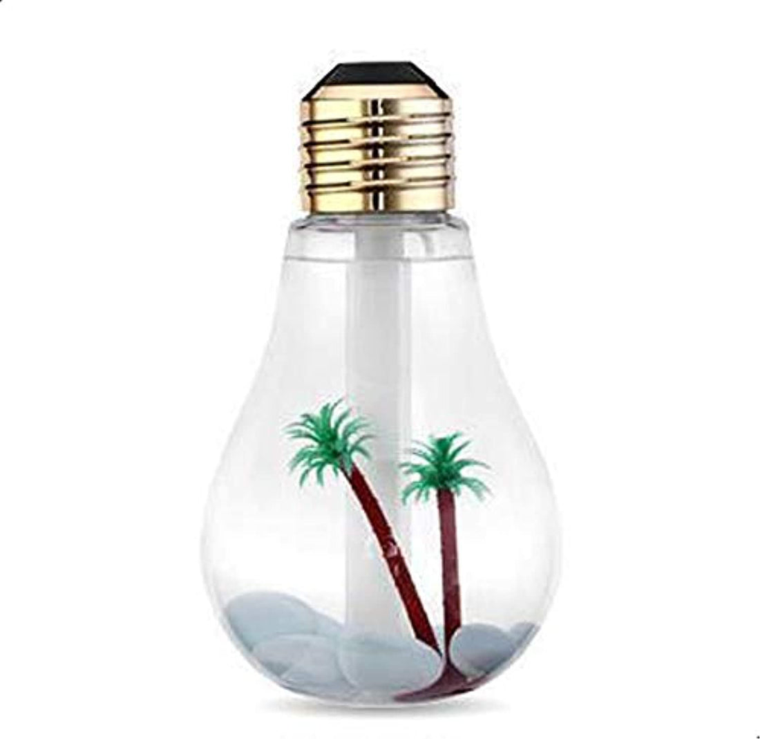 USB mini bulb humidifier home office aromatherapy LED colorful night light bulb atomizer bottle