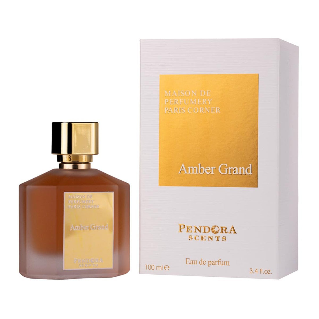 Pendora Scent Amber Grand For Men Eau De Parfum 100ml