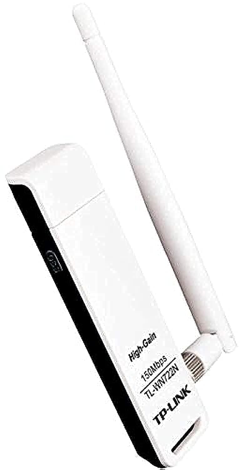 TP-Link TL-WN722N 150Mbps High Gain Wireless USB Adapter - White