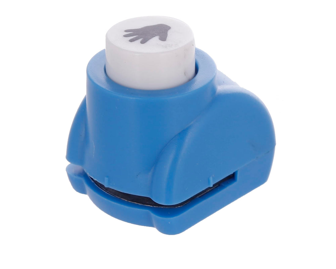 3A ZH802-3 Plastic Hand Shape Mini Paper Cutter For Kids - Blue - 3A-759-Blue3