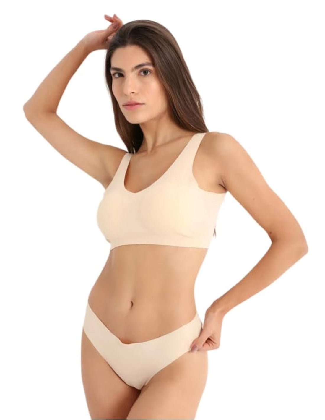 Eve Chantelle Womens Seamless Elegance Thong Underwear