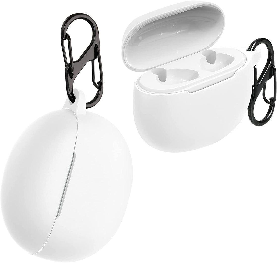 Mavro Case Cover Compatible with Realme Buds Air 3 Neo (Earbuds Not Included) (White)