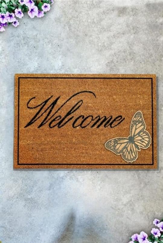 Doormat Apartment Size 45cm*80cm - Thickness 0.35cm Dahr Dots Non Slip Easy to Clean (1)