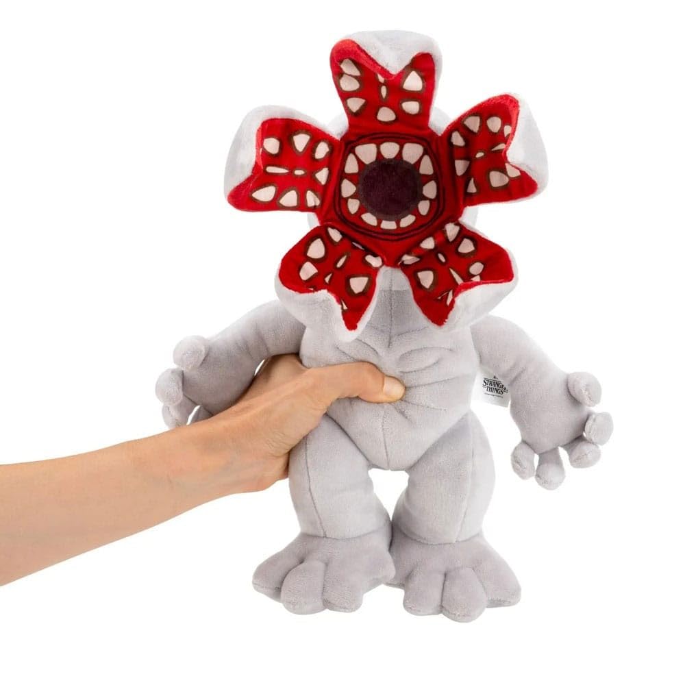 Jazwares Stranger Things STRT0043 Demogorgon Feature Plush 30 cm Soft Plush with Head that Opens and Sound Effects
