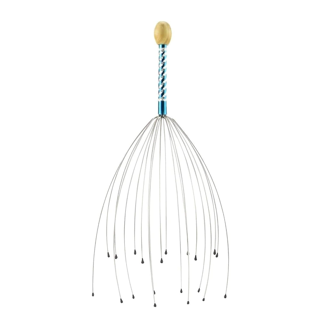 Auto Head Massager Scalp Scratcher | Hand Held Scalp Massager for Pain Relief, Hair Growth & Relaxation | Octopus Scalp Pointer