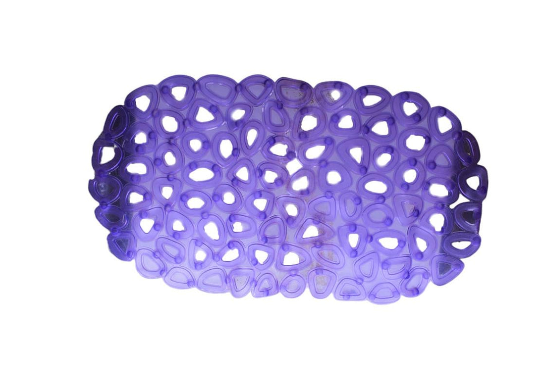 Bubbles Silicone Bath Mat - Purple - R6