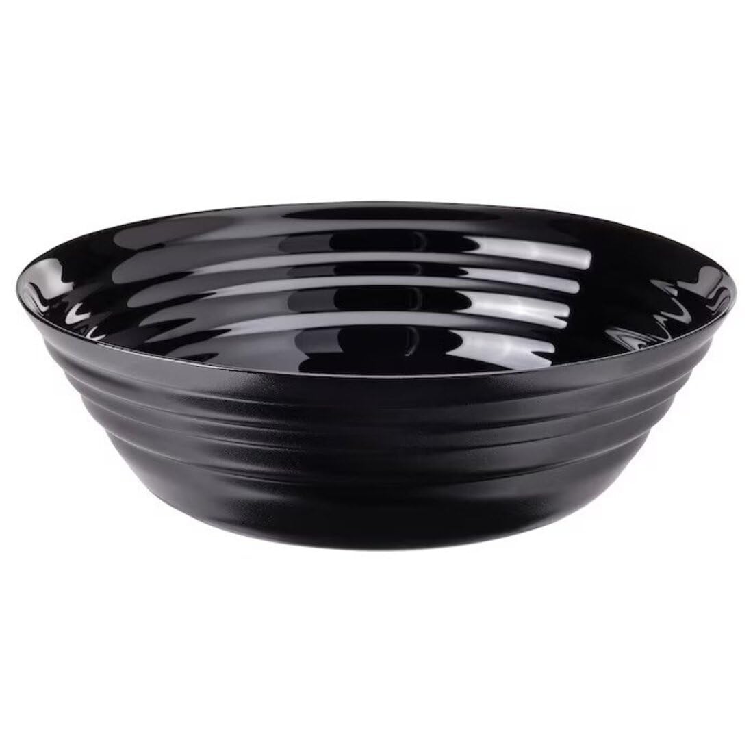 Digital Shoppy NÄTBARB Serving Bowl, Black, 22 cm (9 "), Stoneware