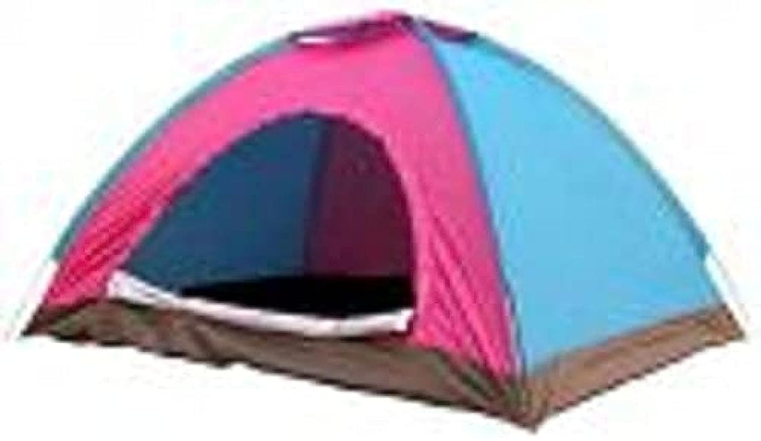 Foldable Camping Tent for 2 (Multicolor)