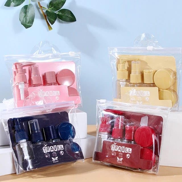 Eagle Shop Travel & Trips Cream & Shampoo Set Multicolour (7 Pieces Only) Get it from Eagle Shop - igle shop.