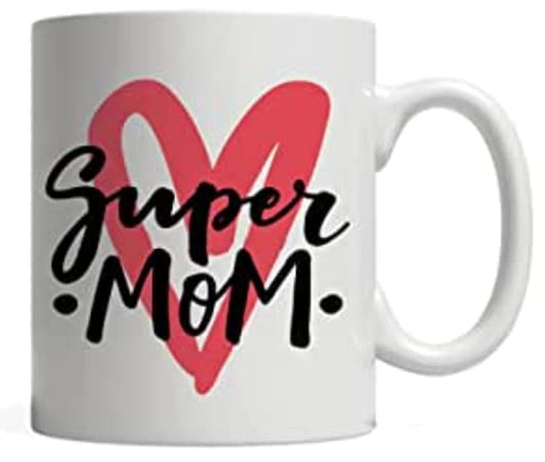 New Printed Ceramic Mug and Ceramic Coffee| Printed Both Sides (SuperMom Mug)