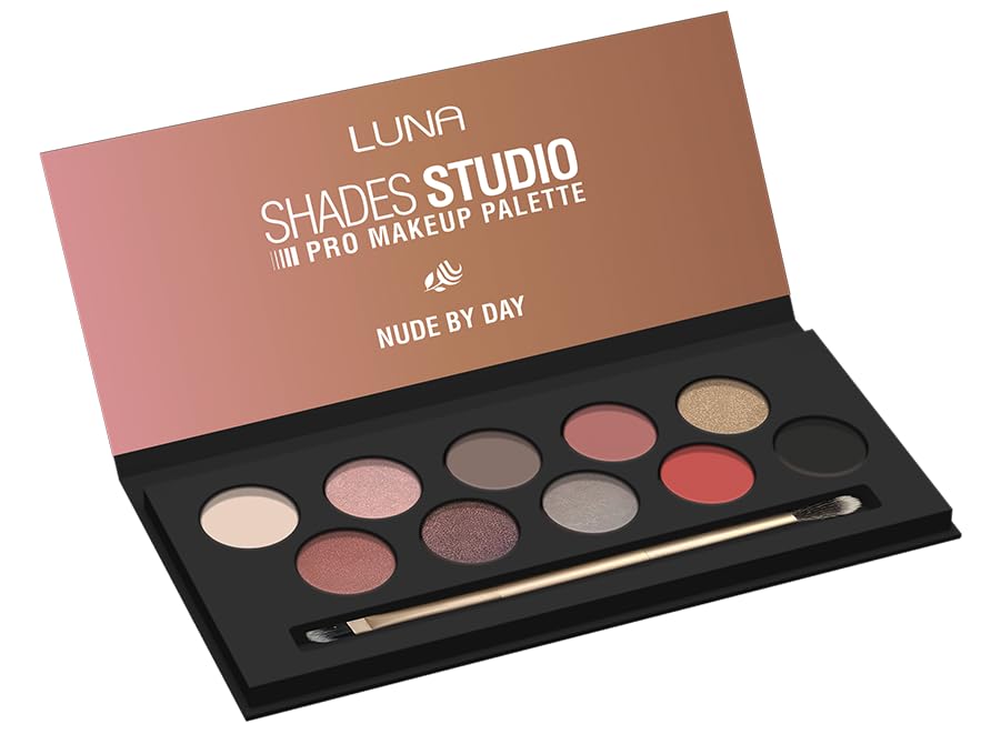 Luna Shades Studio Pro Makeup Palette – Nude By Day – 20Gm