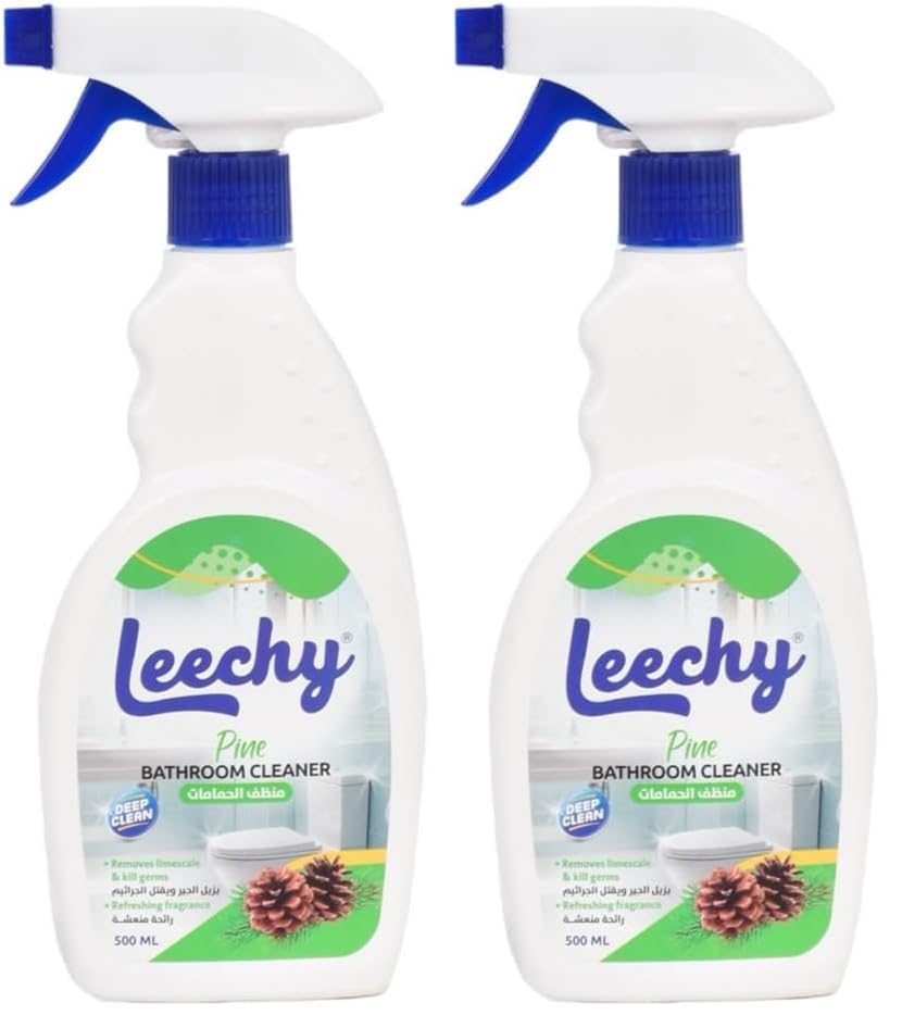 Leechy Spray Bathroom Cleaner 500 ml (Pack of 2)