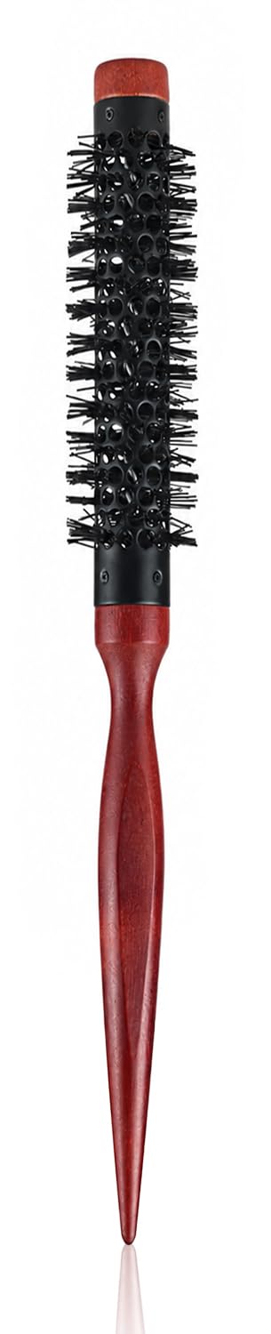 Thermal Hair Brush - Roller Brush For Men & Women, Nylon Bristles Round Salon Hair Styling Brush, For Blow, Drying & Curling, Straightening (13 MM)
