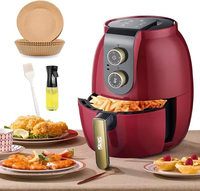 DSP Air Fryer 1300W, Enjoy Healthy Cooking with 2.6L Capacity, Easy Cleanup, Precise Control, and Safety Features, With 3 PCS Set Gift, KB2073