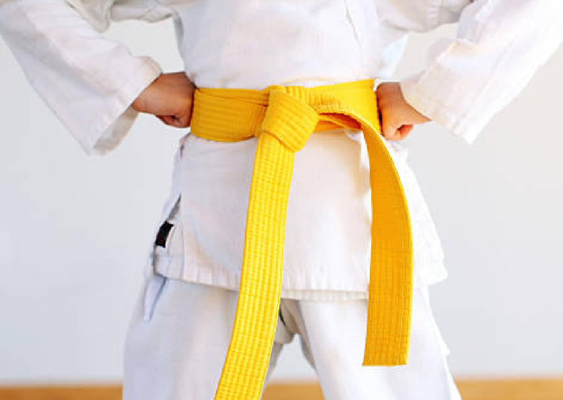 Karate Belt Yellow Color