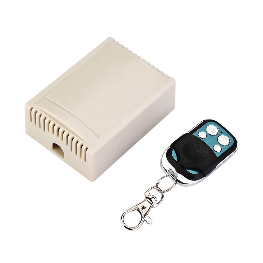 Wireless Remote Control Switch 433MHz DC12V Relay 4 Channels for Lamp, Car Door, Windows with a Transmitter and a Receiver